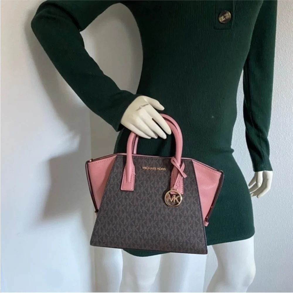 Michael Kors Avril small satchel bag - Picture 12 of 15